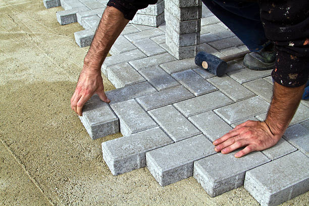 Residential Paver Driveway in Ridgecrest, FL